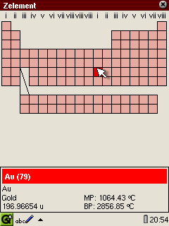 Screenshot of Zelement